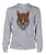 Fox Unisex Long Sleeve-Long Sleeves-ViralStyle-Sports Grey-S-Pixefy