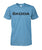 SKODA Unisex Cotton T SHIRT-Short Sleeves-ViralStyle-Carolina Blue-S-Pixefy