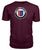 ALPINA Premium Unisex Tee T Shirt-Short Sleeves-ViralStyle-Maroon-S-Pixefy