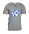 Volkswagen Mens V-Neck-V-Necks-ViralStyle-Sport Grey-S-Pixefy