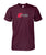 AUDI RS Unisex Cotton T SHIRT-Short Sleeves-ViralStyle-Maroon-S-Pixefy