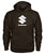 SUZUKI Gildan Hoodie-Hoodies-ViralStyle-Dark Chocolate-S-Pixefy