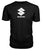 SUZUKI Premium Unisex Tee Shirt-Short Sleeves-ViralStyle-Black-S-Pixefy