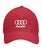 Audi Kappe-Hats-ViralStyle-Red-OS-Curved Bill Velcro Strap-Pixefy