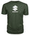 SUZUKI Premium Unisex Tee Shirt-Short Sleeves-ViralStyle-City Green-S-Pixefy