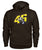 vr46 Valentino Ross Yamaha Hoodie-Hoodies-ViralStyle-Dark Chocolate-S-Pixefy