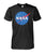 NASA Unisex Cotton Tee-Short Sleeves-ViralStyle-Black-S-Pixefy