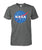 NASA Unisex Cotton Tee-Short Sleeves-ViralStyle-Dark Heather-S-Pixefy