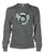 Muscle Power Gym Unisex Long Sleeve-Long Sleeves-ViralStyle-Dark Heather-S-Pixefy