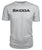 SKODA ST1 Premium Unisex T SHIRT-Short Sleeves-ViralStyle-Silver-S-Pixefy