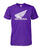 Honda Unisex Cotton Tee Shirt-Short Sleeves-ViralStyle-Purple-S-Pixefy