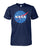 NASA Unisex Cotton Tee-Short Sleeves-ViralStyle-Navy-S-Pixefy