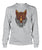 Fox Unisex Long Sleeve-Long Sleeves-ViralStyle-Ash Grey-S-Pixefy