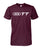 Audi TT Unisex Cotton T SHIRT-Short Sleeves-ViralStyle-Maroon-S-Pixefy