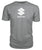 SUZUKI Premium Unisex Tee Shirt-Short Sleeves-ViralStyle-Storm Grey-S-Pixefy