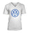 Volkswagen Mens V-Neck-V-Necks-ViralStyle-White-S-Pixefy