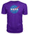 NASA Premium Unisex Tee-Short Sleeves-ViralStyle-Purple-S-Pixefy