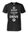 KEEP CALM AND DRIVE BMW Unisex Cotton Tee-Short Sleeves-ViralStyle-Black-S-Pixefy