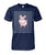 Oh My God Pig - Schwein Unisex Cotton Tee-Short Sleeves-ViralStyle-Navy-S-Pixefy