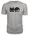 Batman and Robin Premium Unisex Tee-Short Sleeves-ViralStyle-Heather Grey-S-Pixefy