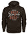 Rock N Roll Gildan Hoodie-Hoodies-ViralStyle-Dark Chocolate-S-Pixefy