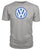 Volkswagen Premium Unisex Tee-Short Sleeves-ViralStyle-Heather Grey-S-Pixefy