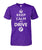 KEEP CALM AND DRIVE BMW Unisex Cotton Tee-Short Sleeves-ViralStyle-Purple-S-Pixefy