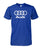 Audi T Shirt-Short Sleeves-ViralStyle-Royal-S-Unisex Cotton Tee-Pixefy