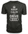 keep Calm and drive Audi Premium Unisex Tee-Short Sleeves-ViralStyle-Smoke-S-Pixefy