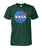 NASA Unisex Cotton Tee-Short Sleeves-ViralStyle-Forest Green-S-Pixefy