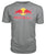 Red Bull Premium Unisex Tee-Short Sleeves-ViralStyle-Storm Grey-S-Pixefy