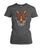 Fox Women's Crew Tee-Ladies Tees-ViralStyle-Charcoal-S-Pixefy