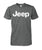 Jeep Unisex Cotton Tee-Short Sleeves-ViralStyle-Dark Heather-S-Pixefy