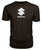 SUZUKI Premium Unisex Tee Shirt-Short Sleeves-ViralStyle-Chocolate-S-Pixefy