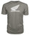 Honda Premium Unisex Tee Shirt-Short Sleeves-ViralStyle-Charcoal-S-Pixefy