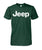 Jeep Unisex Cotton Tee-Short Sleeves-ViralStyle-Forest Green-S-Pixefy