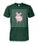 Oh My God Pig - Schwein Unisex Cotton Tee-Short Sleeves-ViralStyle-Forest Green-S-Pixefy