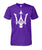 Maserati Logo Unisex Cotton Tee-Short Sleeves-ViralStyle-Purple-S-Pixefy