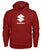 SUZUKI Gildan Hoodie-Hoodies-ViralStyle-Cardinal Red-S-Pixefy