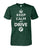 KEEP CALM AND DRIVE BMW Unisex Cotton Tee-Short Sleeves-ViralStyle-Forest Green-S-Pixefy