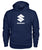 SUZUKI Gildan Hoodie-Hoodies-ViralStyle-Navy-S-Pixefy