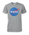 NASA Unisex Cotton Tee-Short Sleeves-ViralStyle-Sport Grey-S-Pixefy