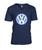 Volkswagen Mens V-Neck-V-Necks-ViralStyle-Navy-S-Pixefy