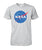 NASA Unisex Cotton Tee-Short Sleeves-ViralStyle-Ash Grey-S-Pixefy