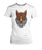 Fox Women's Crew Tee-Ladies Tees-ViralStyle-White-S-Pixefy