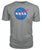 NASA Premium Unisex Tee-Short Sleeves-ViralStyle-Storm Grey-S-Pixefy