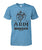 AUDI AN ENDLESS LEGEND Unisex Cotton T SHIRT-Short Sleeves-ViralStyle-Carolina Blue-S-Pixefy