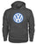 Volkswagen Gildan Hoodie-Hoodies-ViralStyle-Charcoal-S-Pixefy