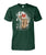 Fuchs Unisex Cotton Tee-Short Sleeves-ViralStyle-Forest Green-S-Pixefy