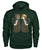 Hund und Tiger Gildan Hoodie-Hoodies-ViralStyle-Forest Green-S-Pixefy